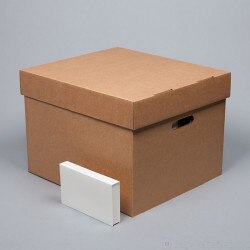 VHS Tape Storage Box - Corrugated C